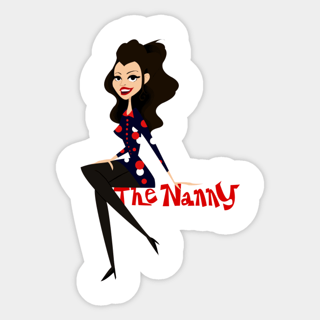 The Nanny Sticker by Eterea